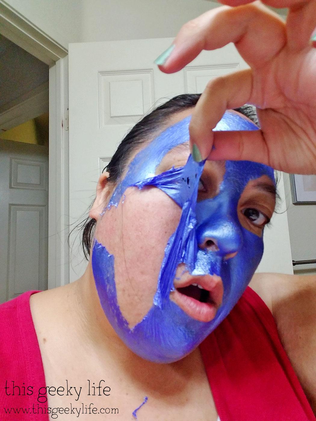 Peeling off the GlamGlow