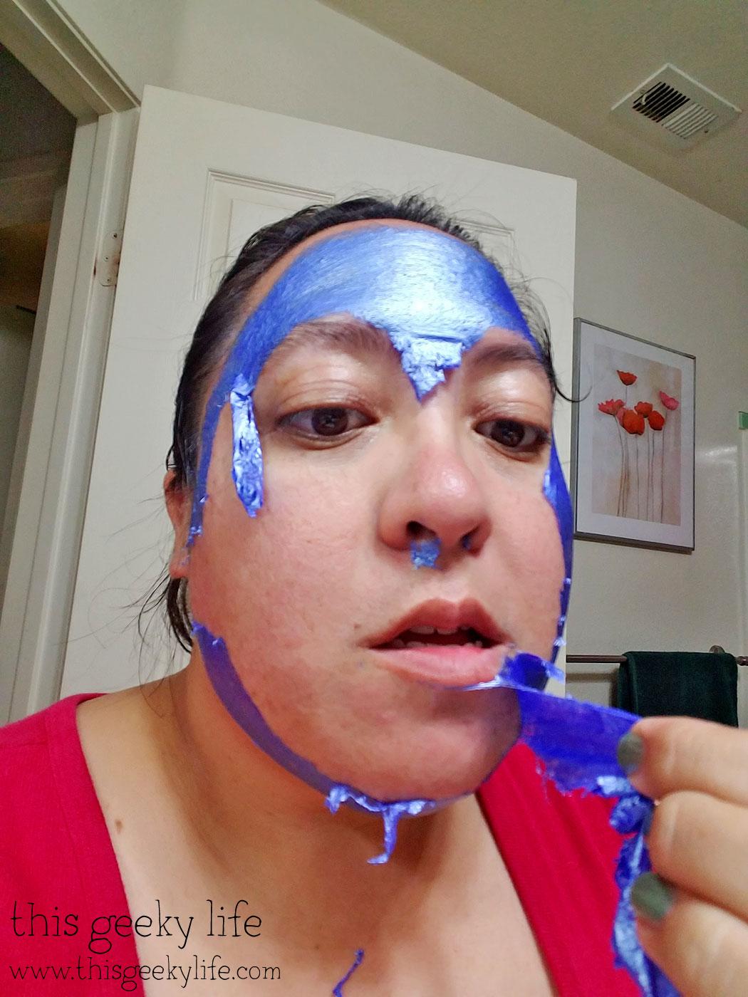 Peeling off the GlamGlow
