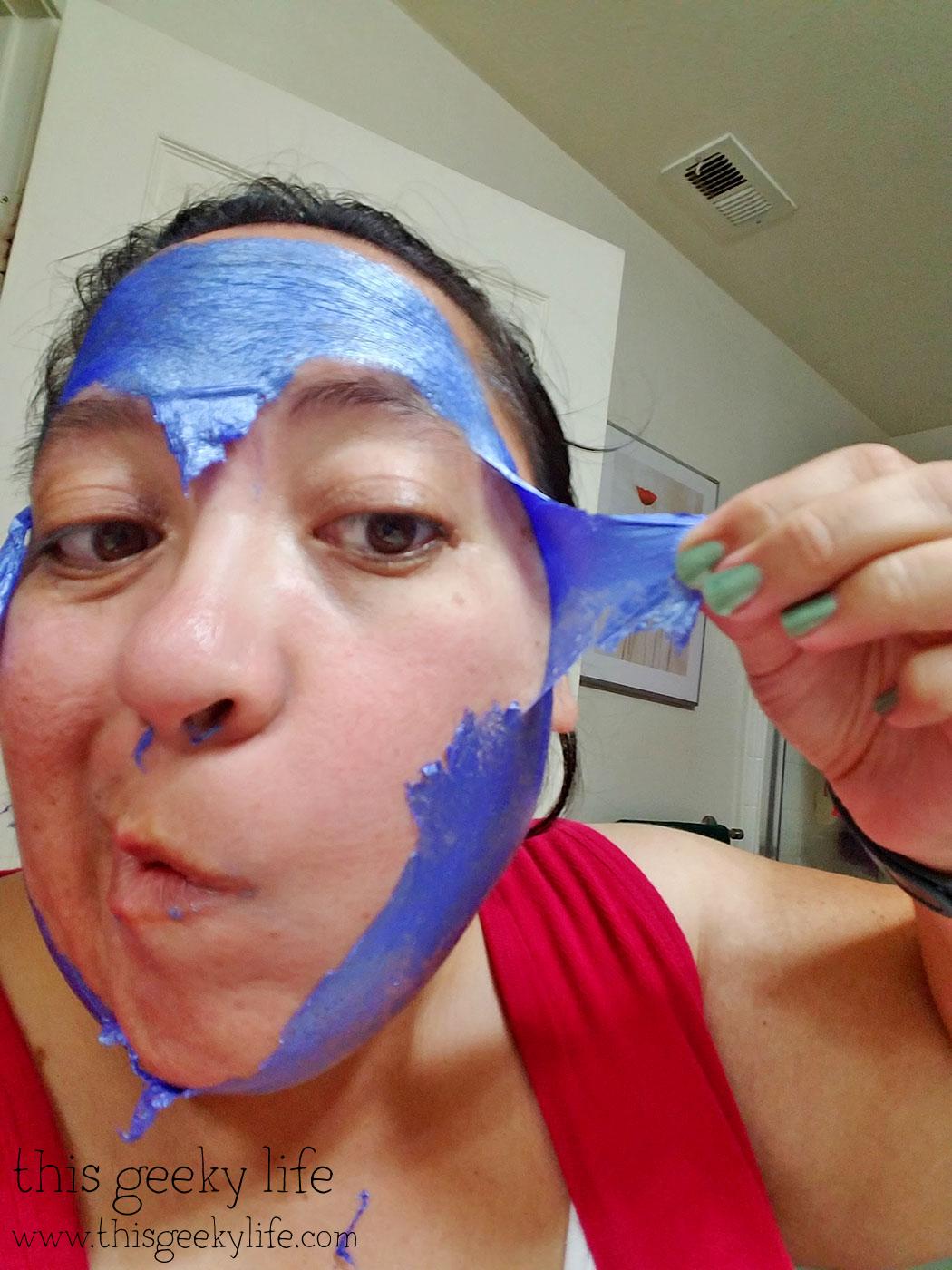 Peeling off the GlamGlow