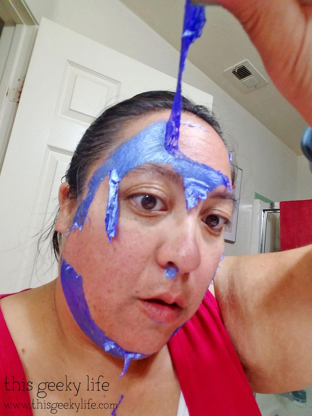 Peeling off the GlamGlow
