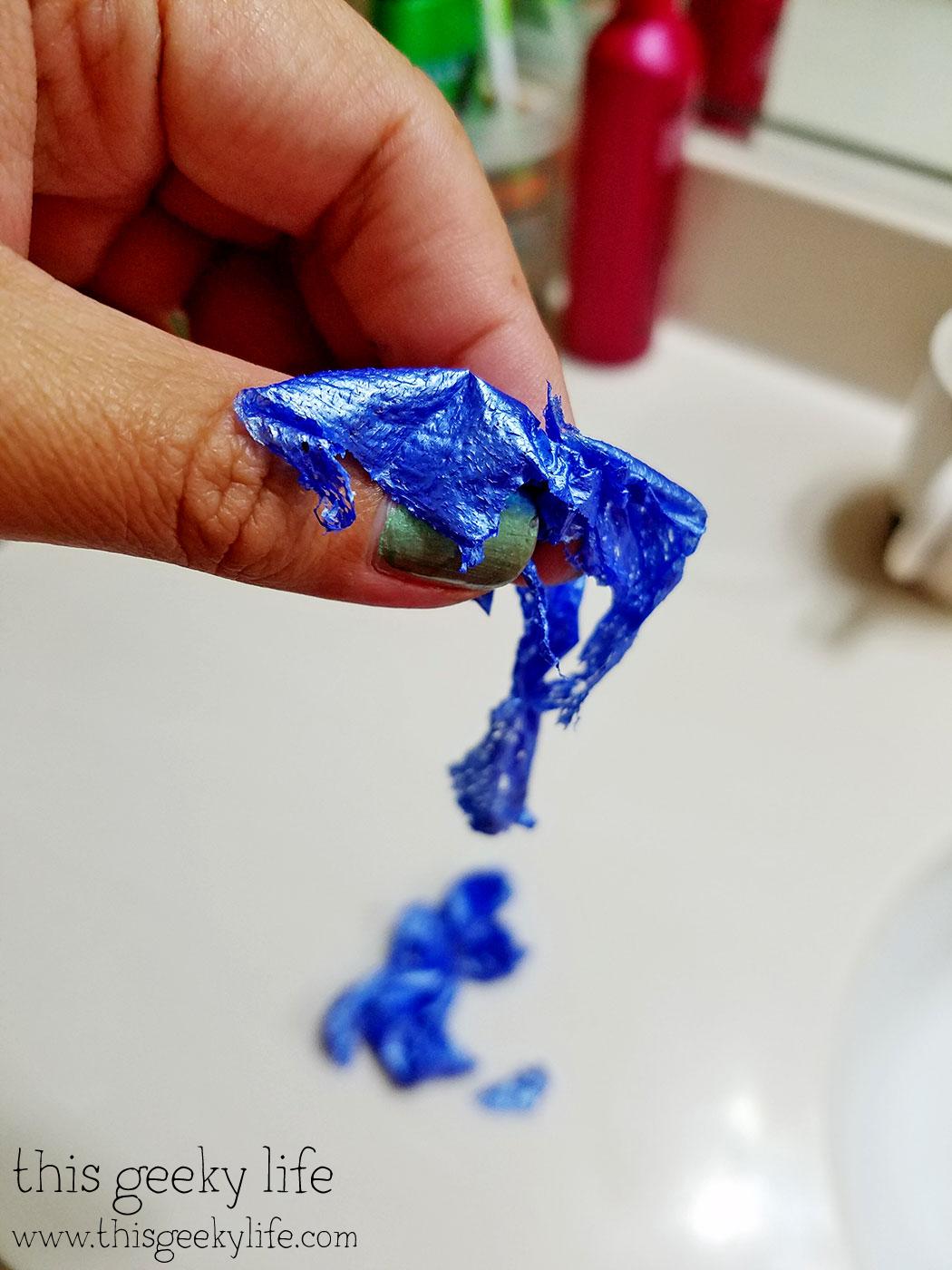 Peeling off the GlamGlow