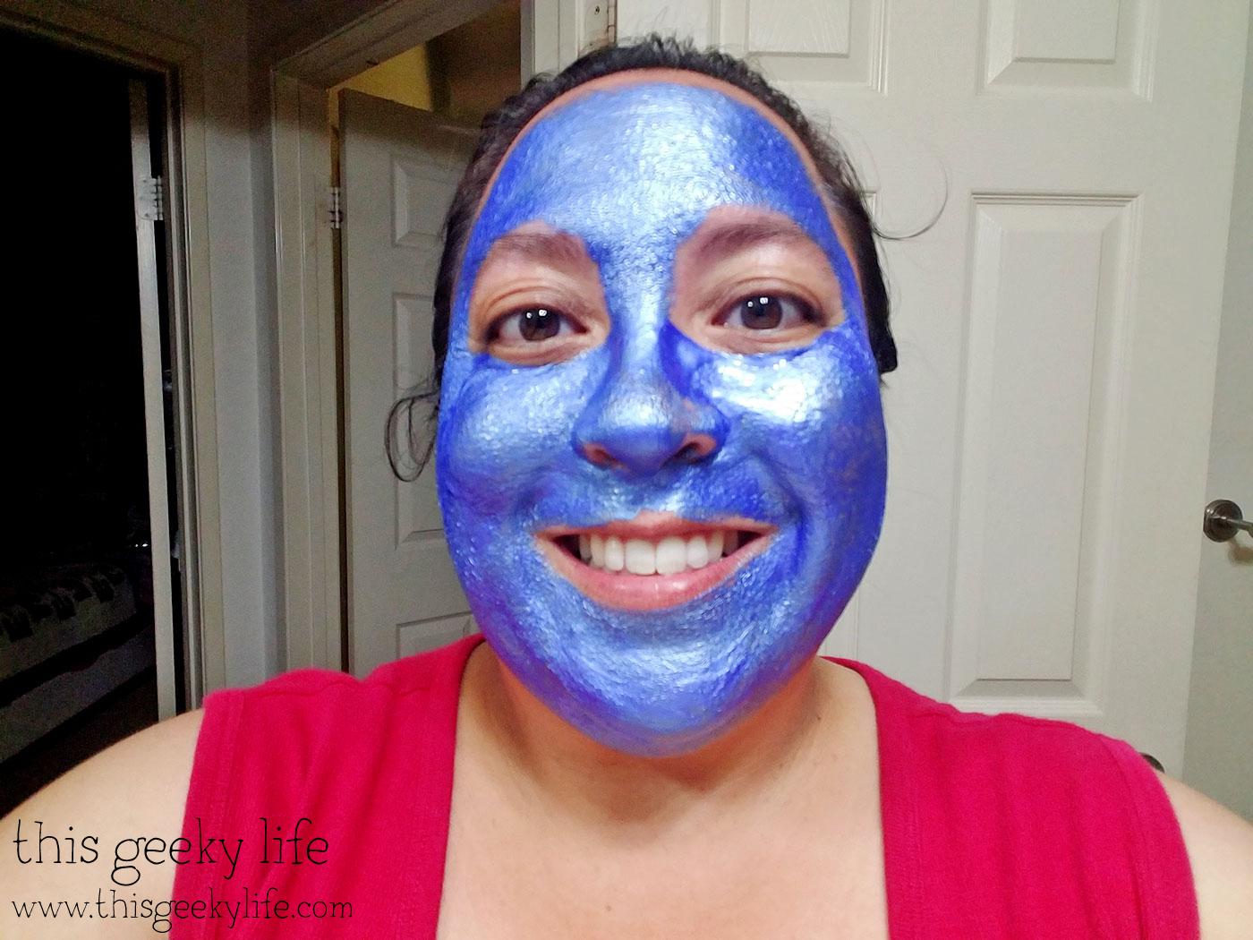 Trying out GlamGlow: Sonic Version