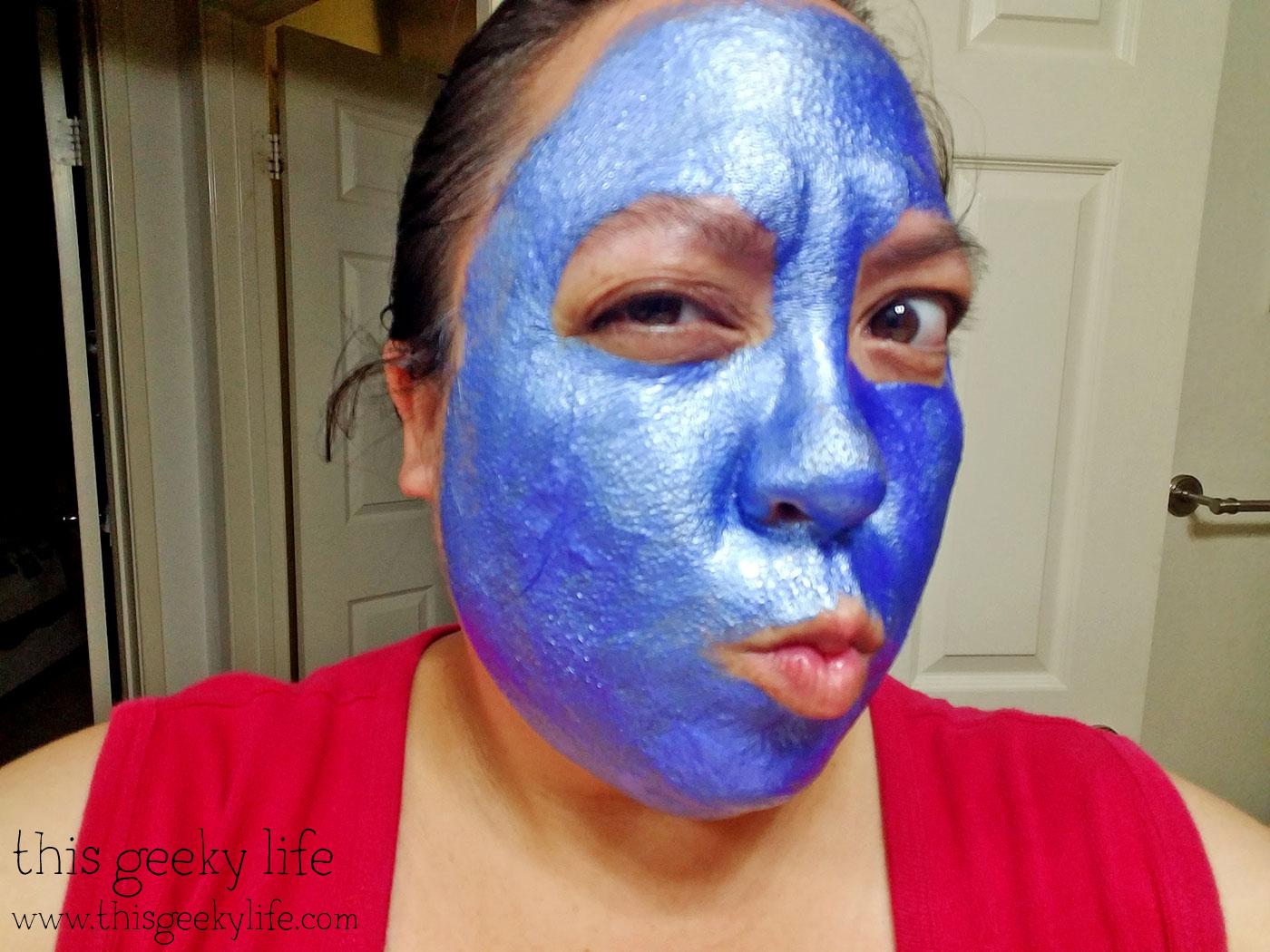 Trying out GlamGlow: Sonic Version